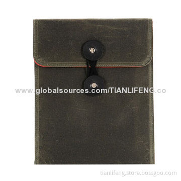 Coated Canvas Case for iPad